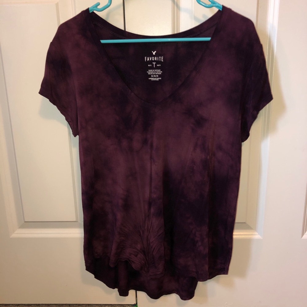American Eagle Tye Dye Soft and Sexy Tee